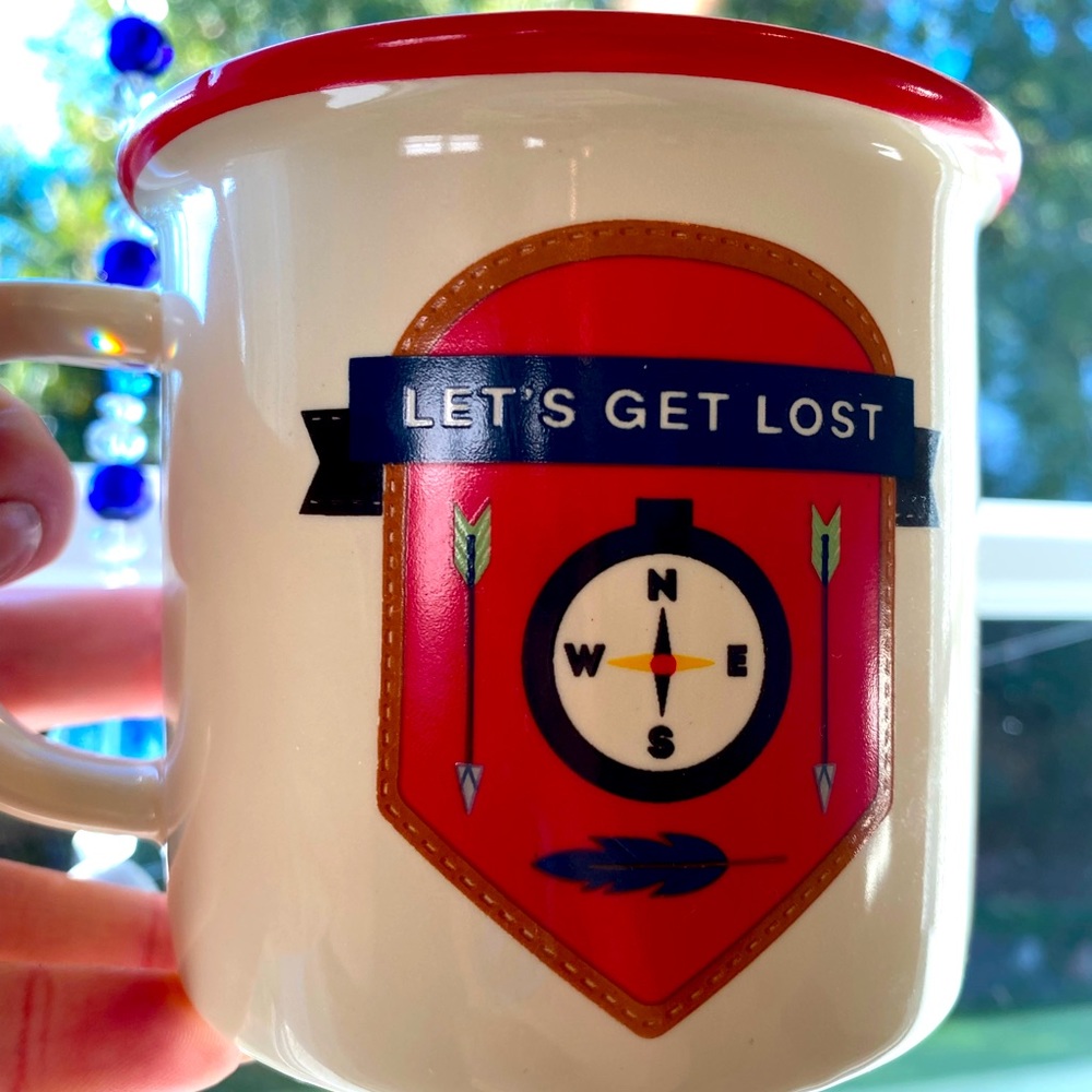 Brand New Let’s Get Lost Camping Mug🏕
